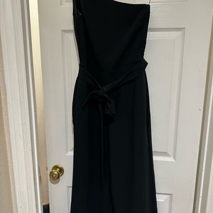 Banana Republic one shoulder pants suit